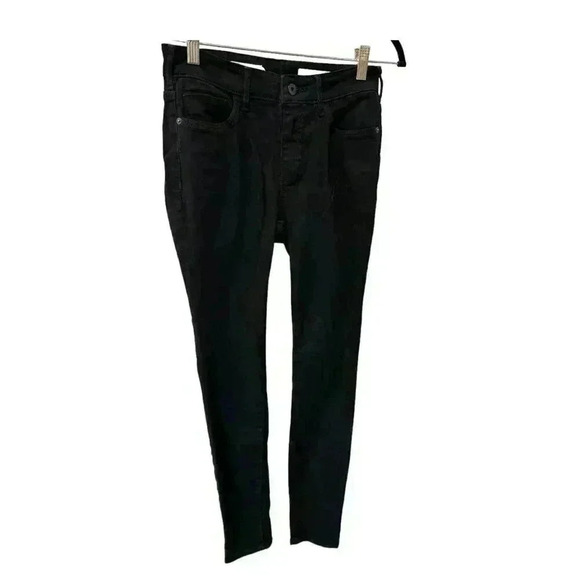 COPY - Pilcro and The Letterpress High Rise Skinny Jeans Size 26, Pre-Owned - Picture 1 of 8